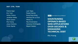 Thursday 20.07.2023 - 14:15 - 14:45 - Maintaining OpenACS-based web applications over decades – managing technical debt (Khy H) Preview