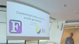 Day 1 - Combination Fortran and Tcl -- a next generation (Arjen Markus) Preview